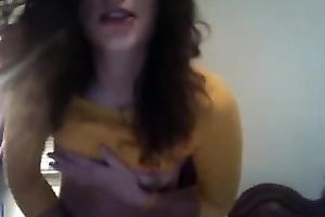 Skinny and shy legal age teenager playgirl on livecam lastly flashes 'em