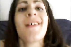 Kinky and sexual looking trollop receives her cookie drilled really worthy