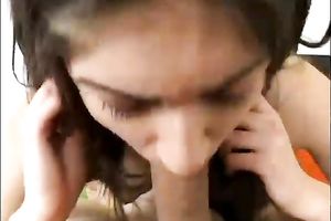 Kinky and sexual looking trollop receives her cookie drilled really worthy