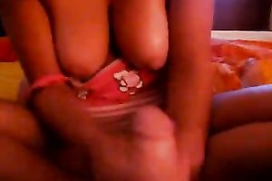 My super juggy wife knows how to make me cum several times