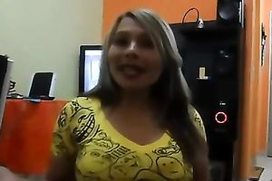 Nice web camera solo with a lewd blonde legal age teenager twerking