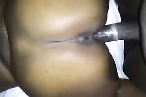 My ebon wifey lets me drill her coochie from behind