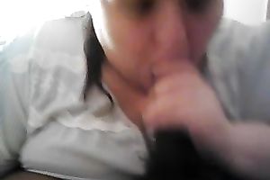 My chubby hotwife has a rock hard want to be fed with my charming jizz