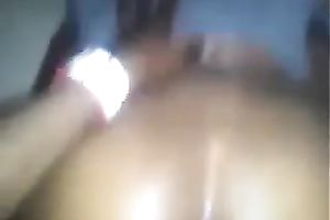 Feeding a enjoyable dark wench with 2 BBC and cum on POV