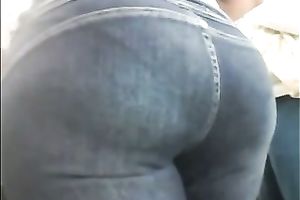 Breathtakingly breathtaking Latina bombshell have to be proud of her large arse