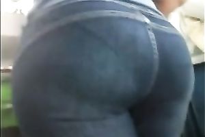 Breathtakingly breathtaking Latina bombshell have to be proud of her large arse