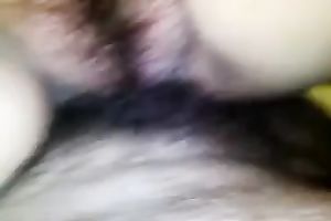 Close up POV with me pounding my wife's curly pussy