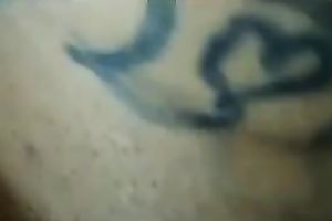 POV act with me invading my wife's tattooed cum-hole