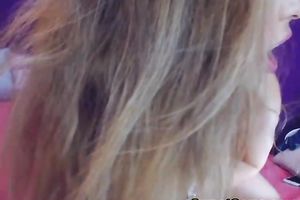 Gorgeous Blonde Babe Masturbation