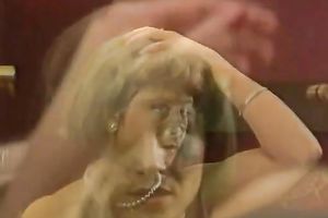 Two smutty brunettes with good butts have joy on the sofa