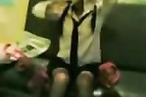 Indian college girlfriend with hairy pussy widening legs wide