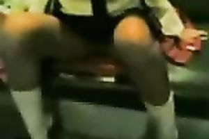 Indian college girlfriend with hairy pussy widening legs wide