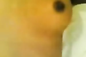 Indian college girlfriend with hairy pussy widening legs wide