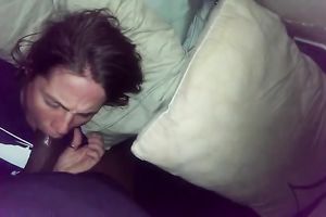 Ugly white mama can not take her lips off my dark ramrod