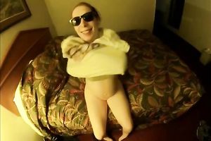 My preggy wife gives hand to me and enjoys from behind sex