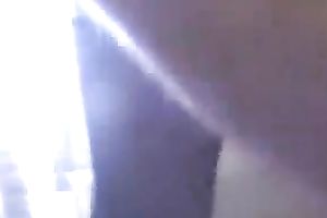 My hubby watches how his ally is getting oral job from me