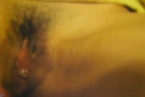 Homemade video with my horny white wife getting her muff pumped by me