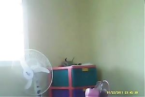 My plump bottomed swarthy maid is proud of her large juicy gazoo