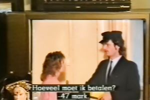 Horny white women caresses her snatch watching indecent porn movie