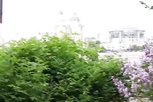 Outdoor pissing solo clip with dissolute milf Sveta