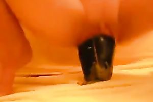 I love to stick vegetables into my deliciously constricted cum-hole