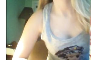 Bored dilettante black cock sluts shows her natural pointer sisters for the livecam