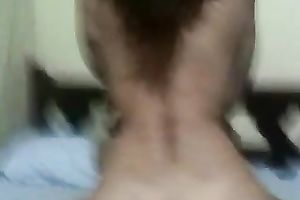 Bootyful white wife rides my swollen pecker reverse cowgirl style