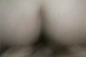 Bootyful white wife rides my swollen pecker reverse cowgirl style