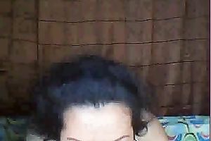 Fat Filipina plays with her love bubbles and snatch in private cam show