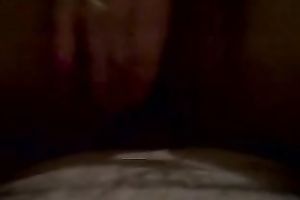 My bulky BBC slut rubs her clitoris during the time that jumping on my dong