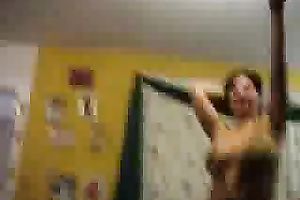 Extremely curvaceous bombshell is showing off her amazing curves