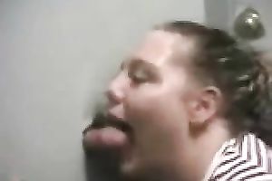 Homemade clip with my sexfriend fucking my shlong throughout a gloryhole