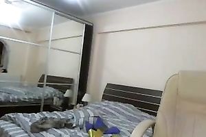Divine dark brown with large oily boobs puts on a show for me on livecam