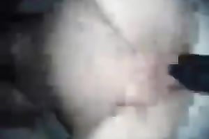 Watch me fucking my skinny GF's hairless pussy with a large marital-device