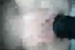 Watch me fucking my skinny GF's hairless pussy with a large marital-device