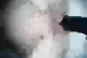 Watch me fucking my skinny GF's hairless pussy with a large marital-device