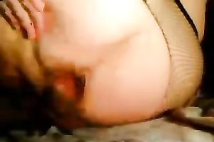 My hawt Married slut toys her anal opening in hardcore homemade episode