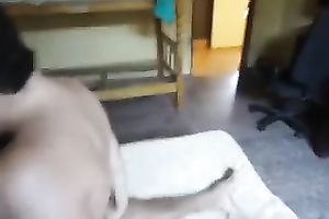 Big-assed hooker rides my buddy's 10-Pounder and doesn't desire to stop