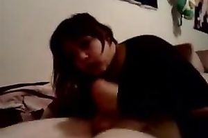 My freaky cuckold boyfriend films me and his ally jointly