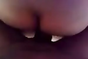 My slender brunette hair chick acquires her soaking trench stretched in POV