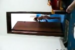 Luscious Indian cheating wife with merry natural tits is engulfing hard ramrod of her paramour in POV