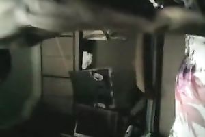 Homemade scene with a dude drilling his bitch's fur pie unfathomable and hard