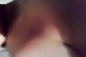 My cum-addicted Latina girlfriend is a large fan of anal sex