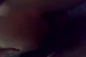 My cum-addicted Latina girlfriend is a large fan of anal sex