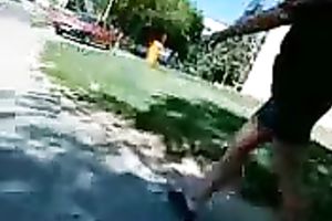 It is a very risky job to spy on valuable looking sweethearts with a camera