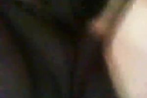 Four eyed big beautiful woman masturbates her obese bawdy cleft on a camera