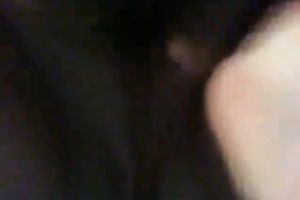 Four eyed big beautiful woman masturbates her obese bawdy cleft on a camera