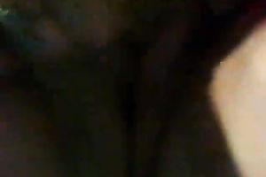 Four eyed big beautiful woman masturbates her obese bawdy cleft on a camera