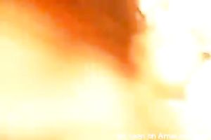 Latina hussy blows my large white jock until i cum in her face