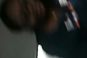 My swarthy milf coworker cheers me up with oral stimulation at work